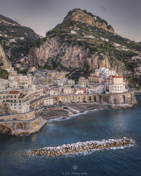 L'alba ad Atrani 2 foto drone
