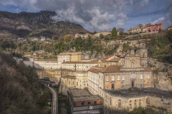 Cava de Tirreni Abbazia della Santissima Trinità versione orizzontale e verticale