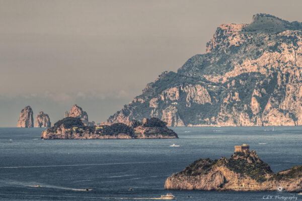 CAPRI E CAPO CONCA VISTI DA CAPO D'ORSO