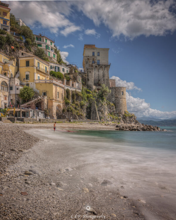 Cetara 18 aprile lunga esposizione foto 1 e 2