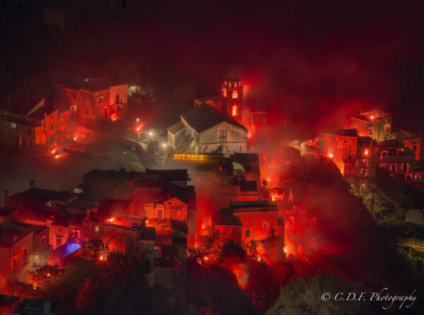 Ravello fuochi d'artificio varie inquadrature ed effetti - immagine 7