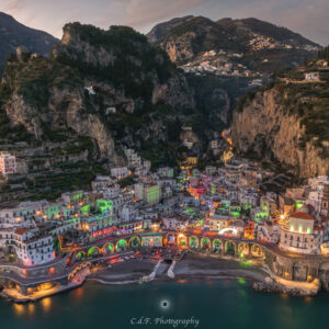 Atrani sogno e bellezza Natale 2024 drone 6