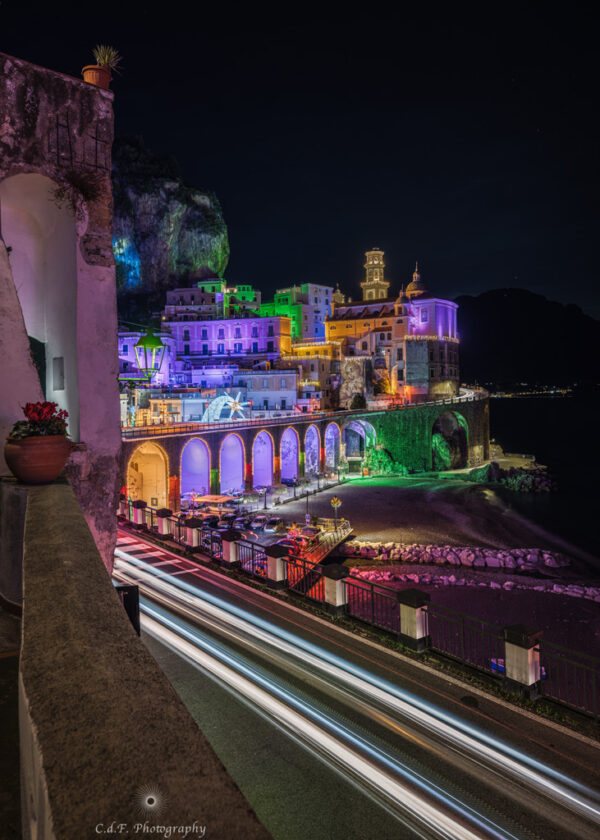 Atrani sogno e bellezza Natale 2024 Atrani dal balcone