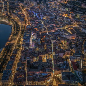 Salerno sogno e bellezza foto drone Natale 2024:  Centro storico