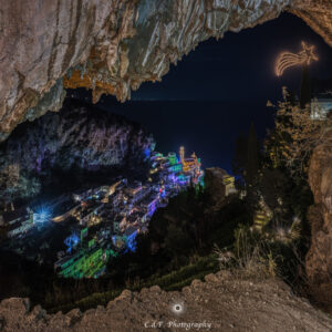 Atrani sogno e bellezza Natale 2024: Grotta di masaniello foto 1-2-3