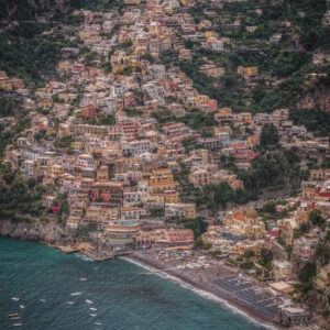 Vista con Drone Positano: Positano ottobre24 e Positano 1
