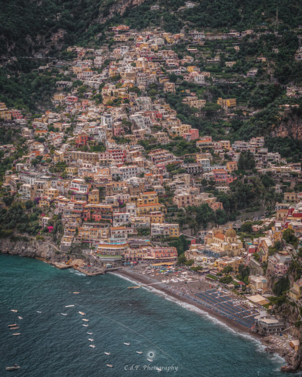 Vista con Drone Positano: Positano ottobre24 e Positano 1
