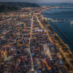 Salerno sogno e bellezza foto drone Natale 2024:  Tutta Salerno