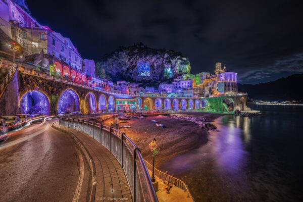 Atrani sogno e bellezza Natale 2024: Discesa